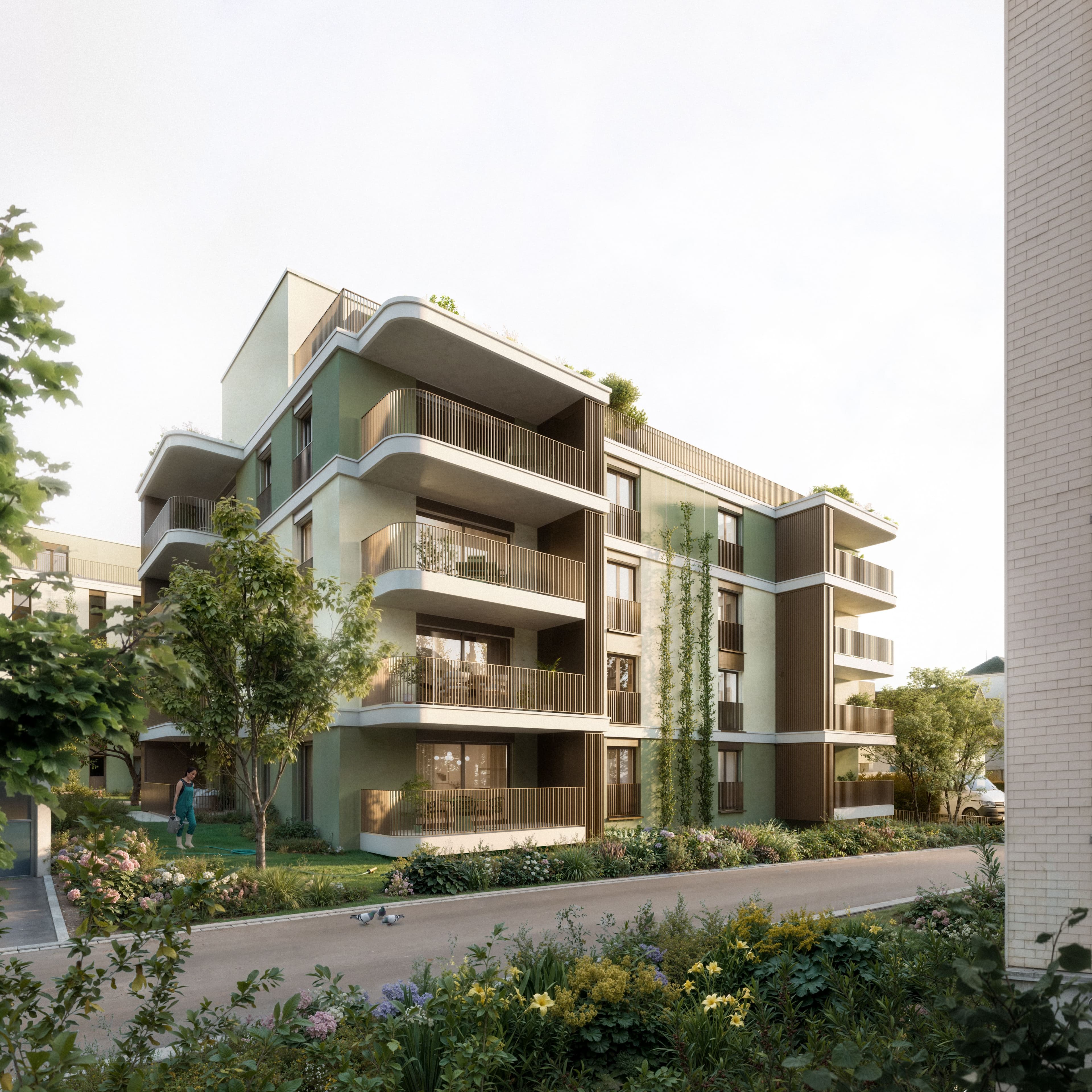 Segantini Taubenstrasse